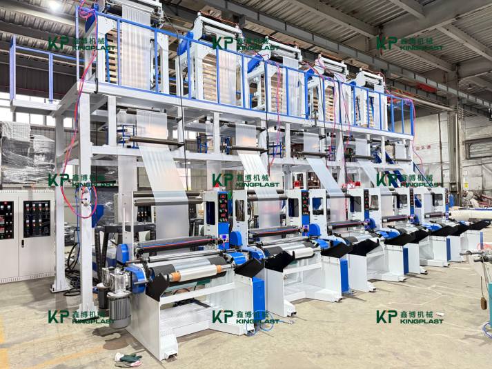 Kingplast току-що пусна високоскоростния еднослоен екструдер с интегрирана рамка!